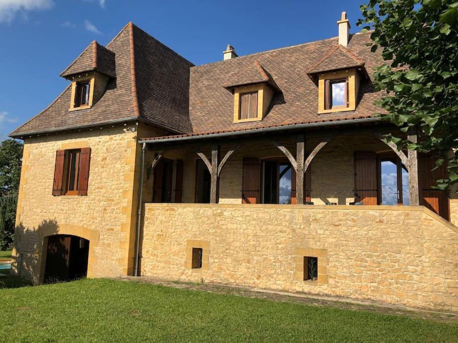 Grande Maison En Perigord A 10 Mn De Sarlat Marquay Екстер'єр фото